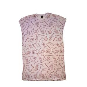 Disney women’s Mickey and Minnie sleep shirt pink size M/L